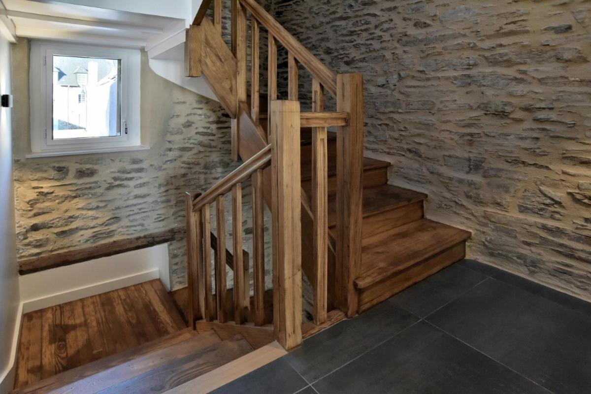 Lostra 2 - Appartement Avec Mezzanine, Front De Mer A Cancale Sur Le Port De La Houle מראה חיצוני תמונה